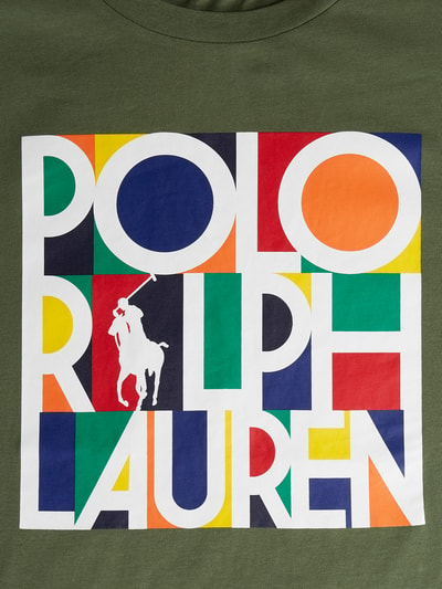 Polo Ralph Lauren Big & Tall PLUS SIZE T-shirt van katoen Olijfgroen - 4