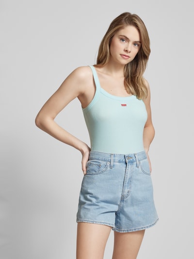 Levi's® Tank Top mit Label-Detail Modell 'SPORTY' Hellblau 4