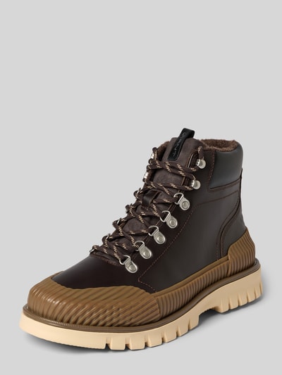 GANT Boots aus Rindsnappa mit Profilsohle Modell 'Nebrada' Dunkelbraun 1