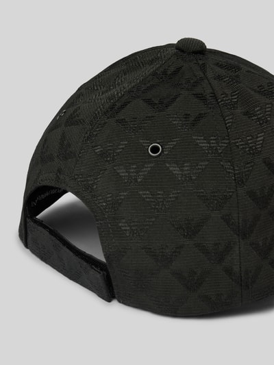 Emporio Armani Basecap mit Label-Applikation Black 3