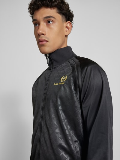 SERGIO TACCHINI Trainingsjacke mit Label-Stitching Modell 'GHIBLI' Black 3