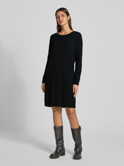 Vila Knielanges Kleid mit Rundhalsausschnitt Modell 'RIL' Black 1
