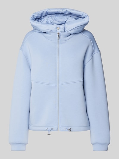 Zero Sweatjacke mit Kapuze Hellblau 2