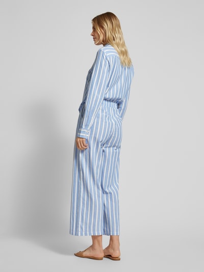 Mango Jumpsuit mit Knopfleiste Modell 'ELSA' Blau 5