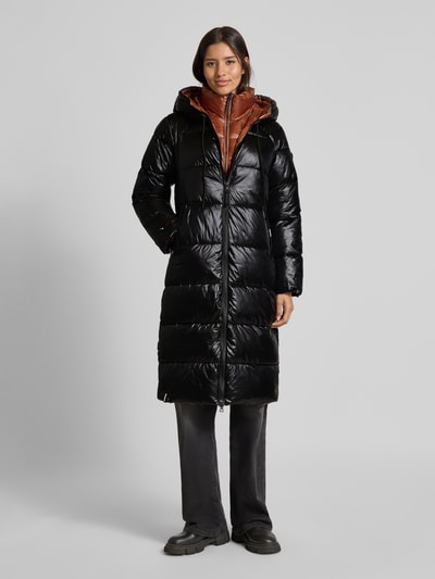 khujo Steppmantel mit Kapuze Modell 'NASHI' Black 4