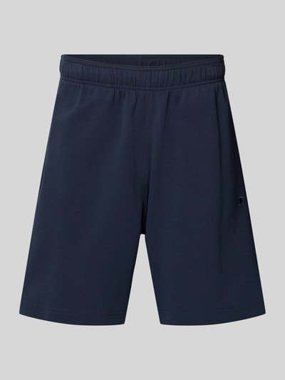 Produktfoto, Shorts mit Label-Stitching mit elastischem Bund von CHAMPION, dunkelblauer Baumwoll-Mix, Regular Fit, glatte Struktur