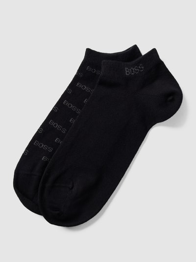 BOSS Sneakersocken mit Stretch-Anteil im 2er-Pack Black 1