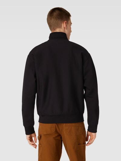 Carhartt Work In Progress Sweatshirt met schipperskraag, model 'AMERICAN SCRIPT' Zwart - 5