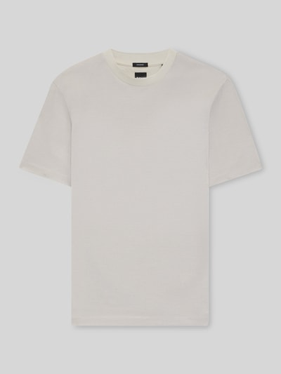 BOSS Regular Fit T-Shirt aus reiner Baumwolle Modell 'THOMPSON 432' Offwhite 2