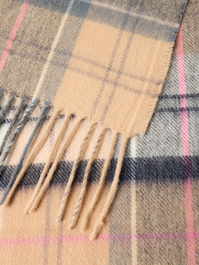 Barbour Sjaal van pure wol, model 'SERENA' Beige - 2