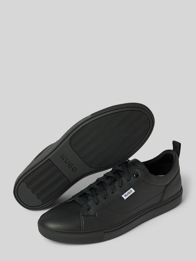 HUGO Sneaker mit Label-Detail Modell 'Morrie' Black 4