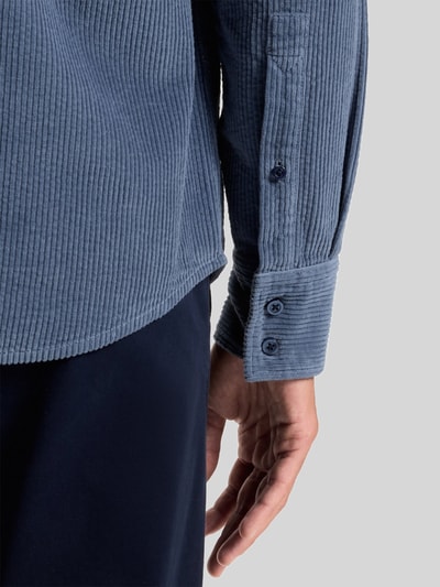 BOSS Orange Regular Fit Freizeithemd aus reiner Baumwolle Modell 'RELEGANT_6_M'
 Rauchblau 6