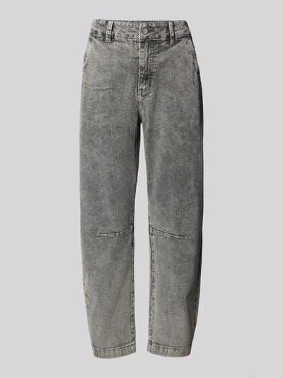 Buena Vista Relaxed Fit Cordhose mit Eingrifftaschen Modell 'BARREL CORDUROY' Dunkelgrau 2