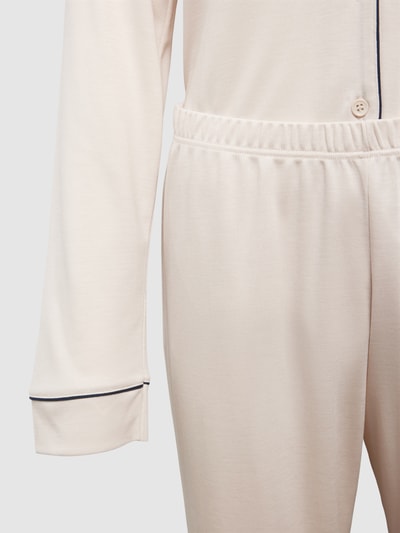 Hanro Pyjamabovendeel met doorknoopsluiting Offwhite - 2