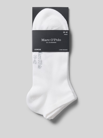 Marc O'Polo Sneakersocken aus Baumwollmix im 2er-Pack Weiss 3