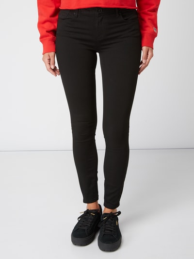 Only Skinny Fit Jeans aus Baumwolle  Black 3