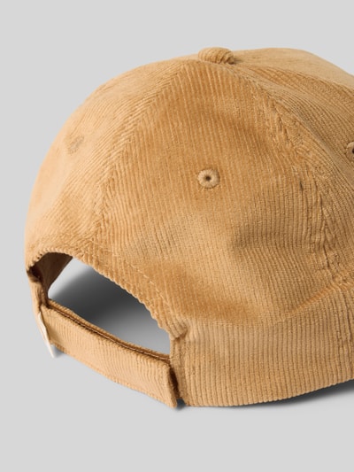 Knowledge Cotton Apparel Cap in Cord-Optik Modell 'Corduroy' Senf 3