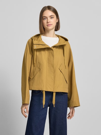 Marc O'Polo DENIM Regular fit parka van katoenmix Mosterdgeel - 4