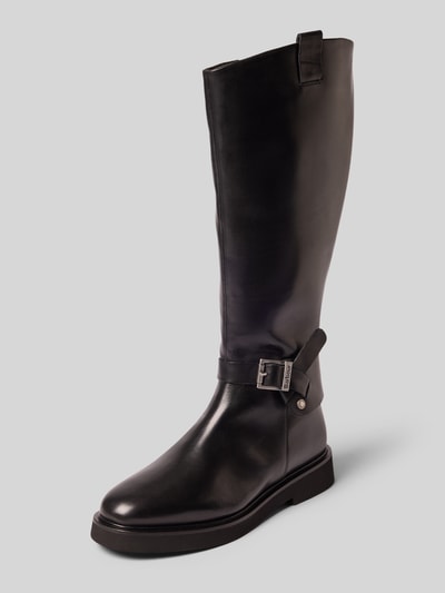 Barbour Stiefeletten aus echtem Rindsleder Black 1