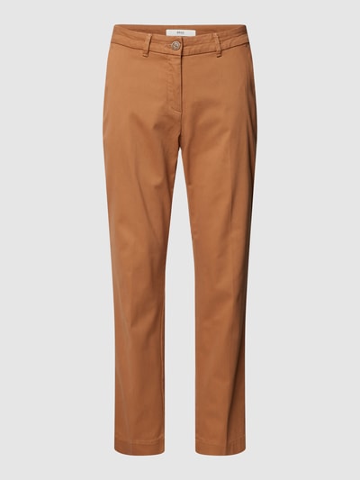 Brax Stoffen broek met verkorte pasvorm, model 'MARON' Cognac - 2