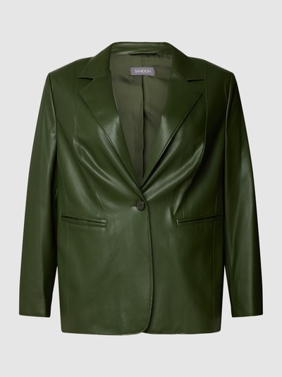 Samoon PLUS SIZE Blazer mit Paspeltaschen Bottle 2