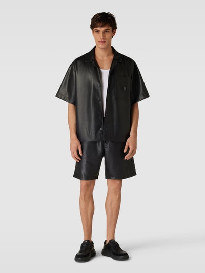 HUGO Shorts mit Eingrifftaschen Modell 'Dan' Black 1