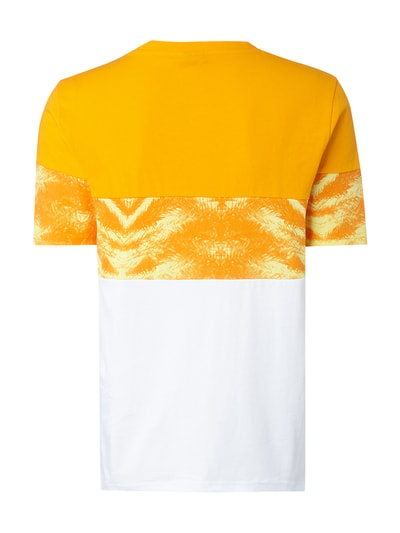 BOSS Orange T-Shirt im zweifarbigen Design Dunkelorange 3