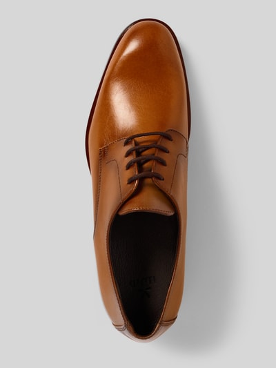Lloyd Derby schoenen van leer, model 'CORE PLUS' Cognac - 3