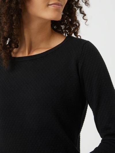 Vero Moda Pullover aus Bio-Baumwolle Modell 'Care' Black 3