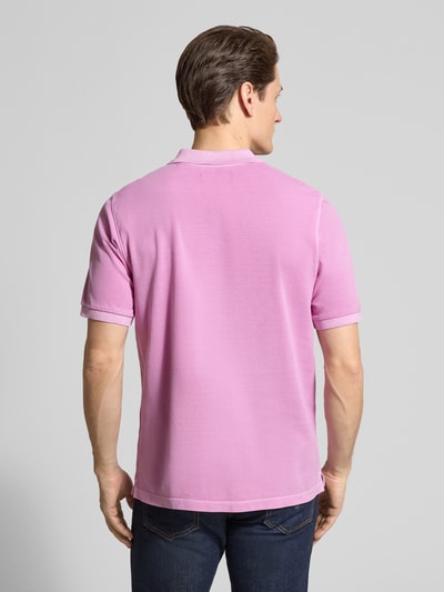 Marc O'Polo Regular Fit Poloshirt aus reiner Baumwolle Flieder 5