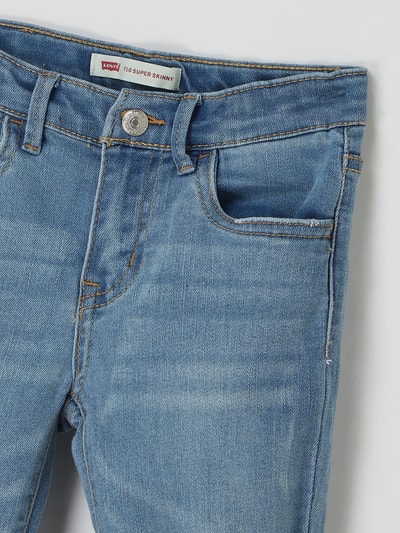 Levi’s® Kids Super Skinny Fit Jeans mit Stretch-Anteil Modell '710'  Jeansblau 2