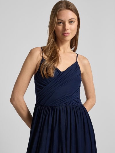 GUIDO MARIA KRETSCHMER WOMAN Abendkleid in Wickel-Optik Modell 'Cathleen' Marine 3