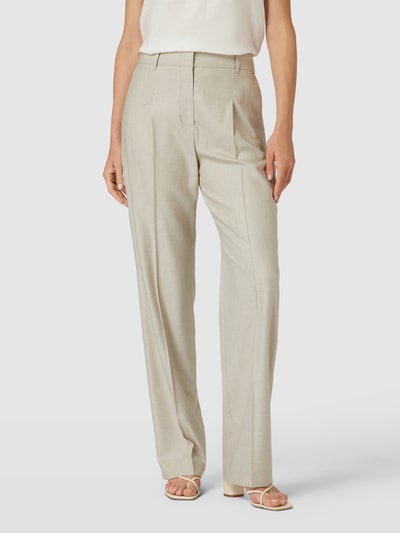 JOOP! Pantalon met persplooien Zand - 4