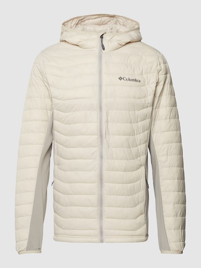 COLUMBIA Steppjacke mit Label-Print Sand 2