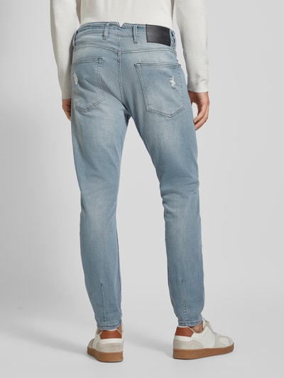 GABBA Jeans mit 5-Pocket-Design Modell 'ALEX' Silber 5