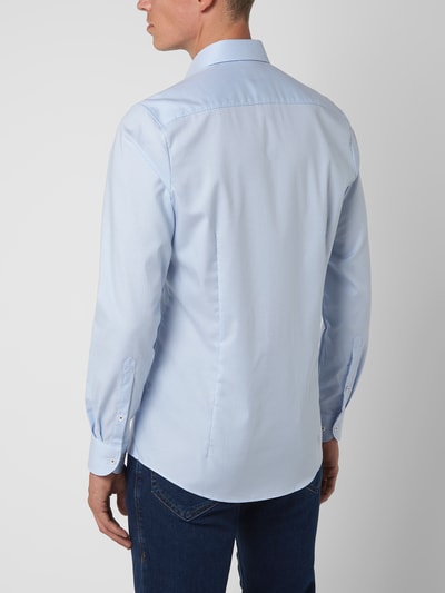 OLYMP Level Five Slim fit zakelijk overhemd met geruit motief Bleu - 5