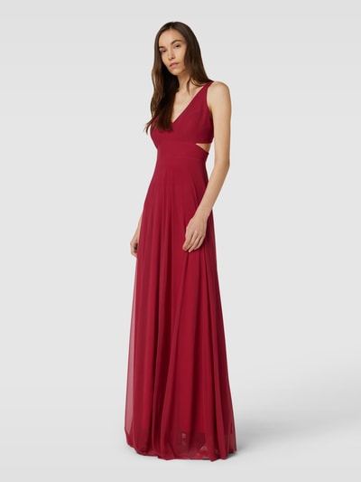 TROYDEN COLLECTION Abendkleid mit rückseitiger Schnürung Pink 4