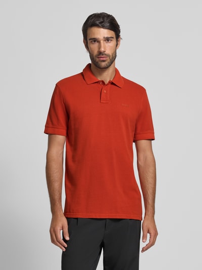BOSS Orange Regular Fit Poloshirt aus reiner Baumwolle Modell 'PRIME' Orange 4