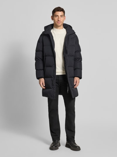 Marc O'Polo Regular Fit Daunenjacke mit abnehmbarer Kapuze Black 1