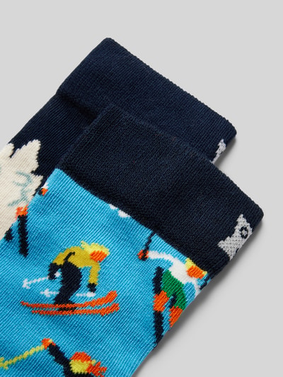 Happy Socks Skarpety ze wzorem z motywem w zestawie 2 szt. w pudełku prezentowym Średniobrązowy 2