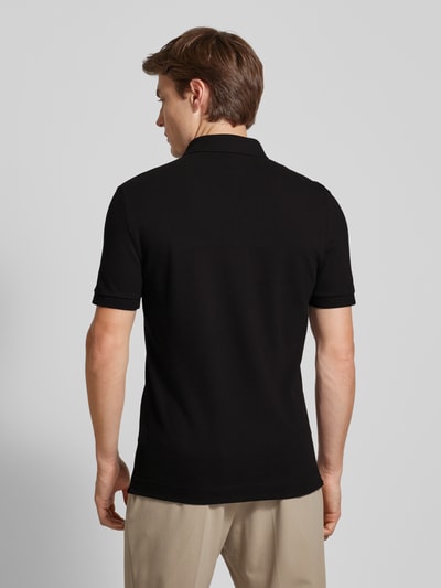 Lacoste Regular Fit Poloshirt mit Label-Badge Modell 'CORE' Black 5