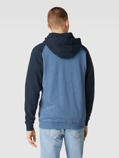 Rip Curl Sweatjack in colour-blocking-design, model 'EMROID' Blauw - 5