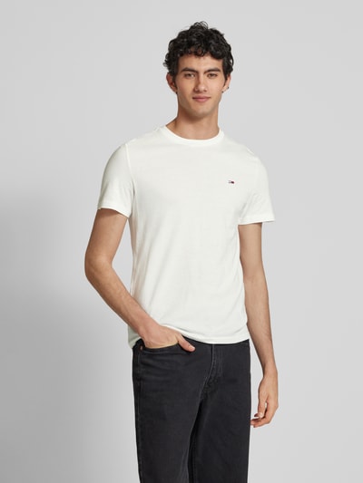 Tommy Jeans Slim fit T-shirt met logobadge in een set van 2 stuks Koningsblauw - 4