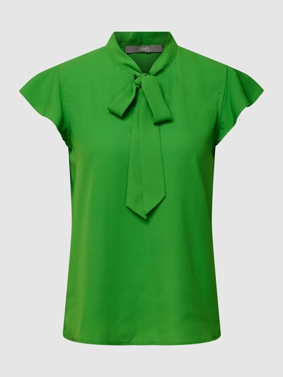 Jake*s Collection Blouseshirt met knoopdetail Appeltjesgroen - 2