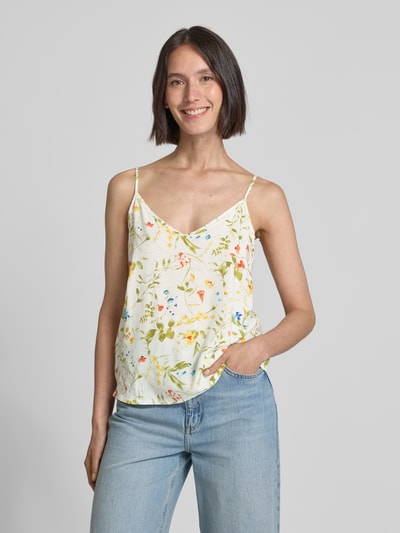 Vero Moda Loose Fit Trägertop aus aus reiner Viskose Modell 'EASY JOY' Offwhite 4