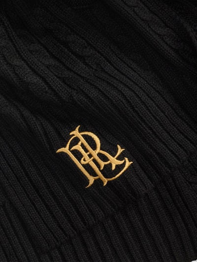 Lauren Ralph Lauren Schal mit Logo-Stitching Black 2