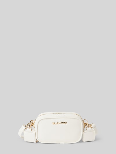 VALENTINO BAGS Handtas met labelapplicatie, model 'MIRAMAR' Wit - 1