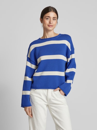 Marc O'Polo Oversized Pullover aus reiner Baumwolle Royal 4