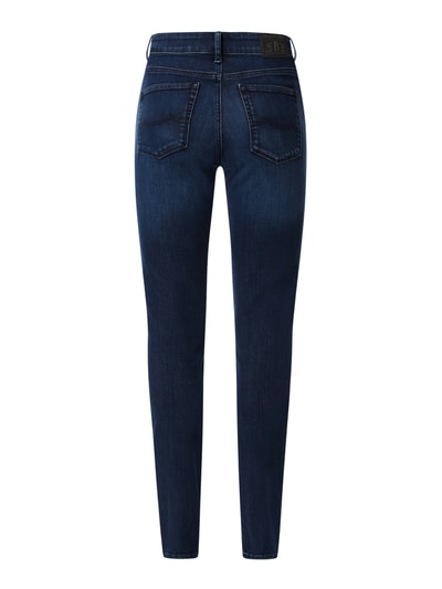 KINGS OF INDIGO Super Slim Fit High Rise Jeans mit Stretch-Anteil Modell 'Juno' Blau 4