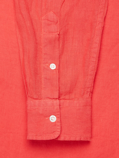 Polo Ralph Lauren Relaxed Fit Hemdbluse aus Leinen Rot 2